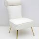 Paire de petits fauteuils Gigi Radice Mid-century Modern Boucle par Minotti 50
