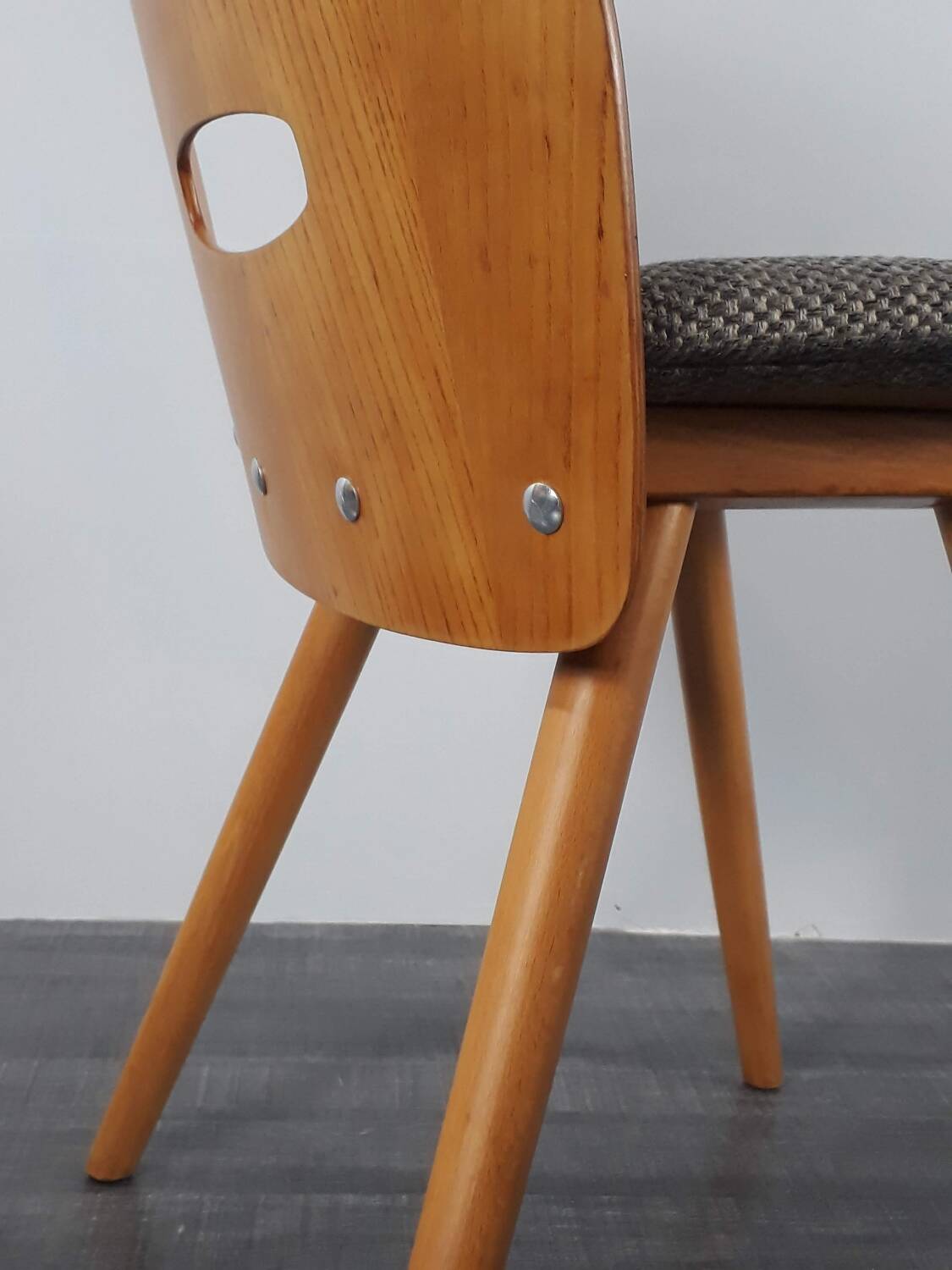 Set of 4 Lollipops chairs, Jiràk design, 1960s