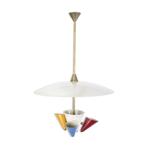 lustre italien en laiton