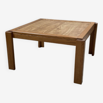 Solid elm coffee table Maison Regain