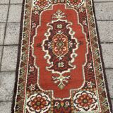 Tapis persan/turc vintage fait à la main 80x160