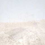 David Lange magazine rack in plexiglass 1980