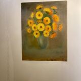 Still life with daisies, signed and dated 1979