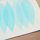 Abstract painting 30x40cm illustration glacier blue signed eawy