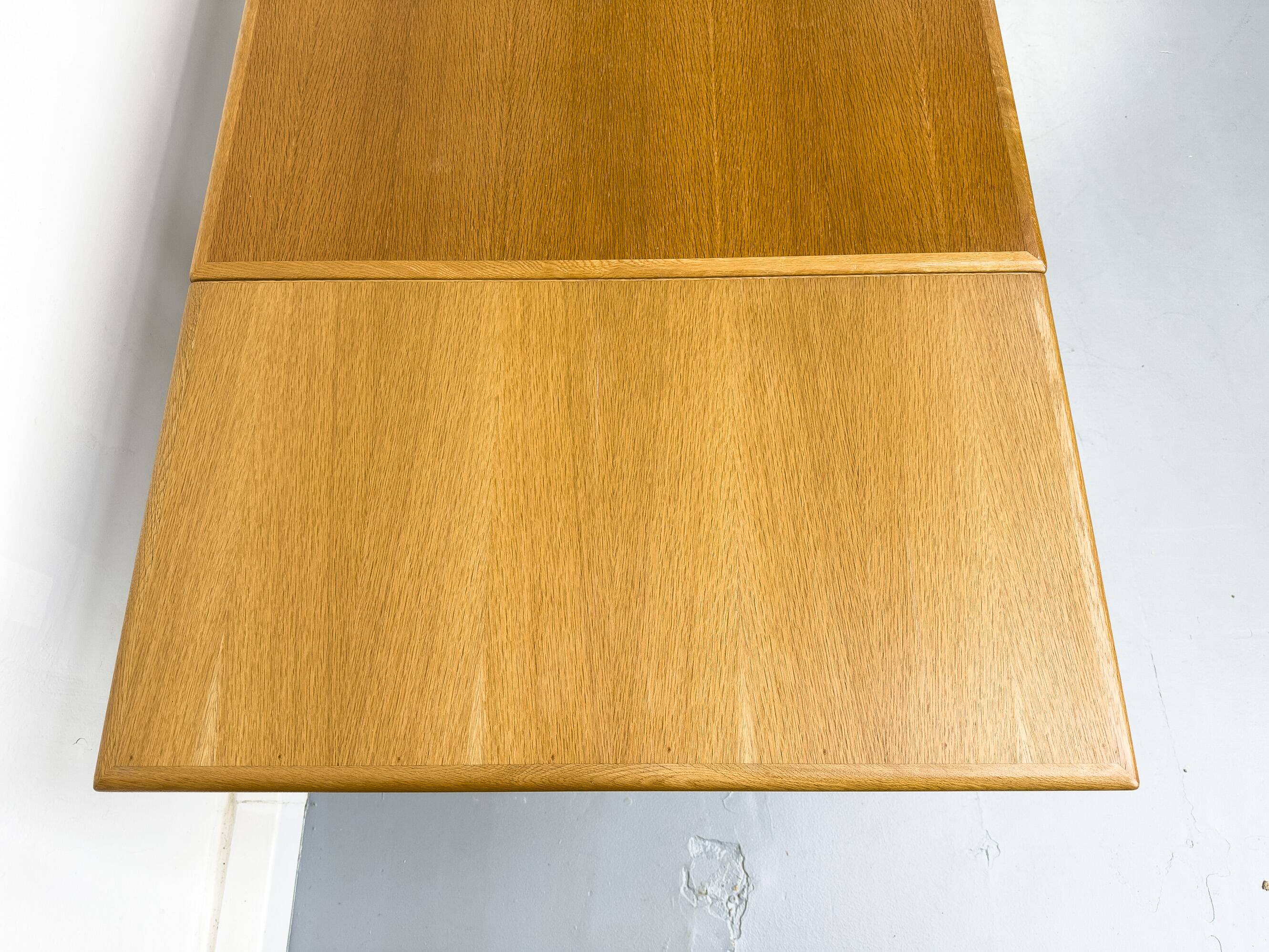 Danish Extendable Oak Dining Table, 1960s
