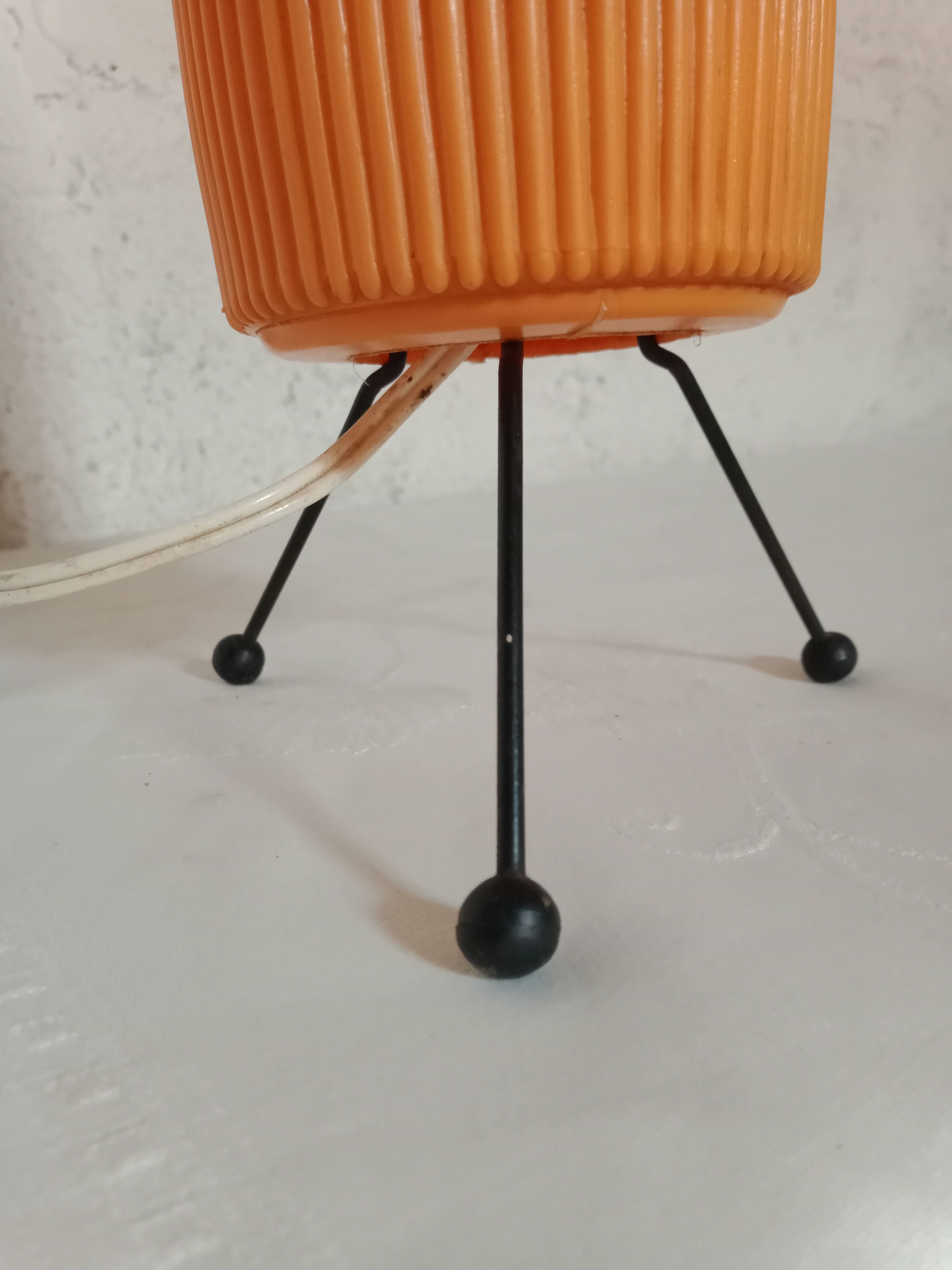 Vintage lamp orange brand zan
