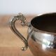 Antique Silver Plated Sugar Bowl & Creamer Set: Old Milk and Sugar Tablewar