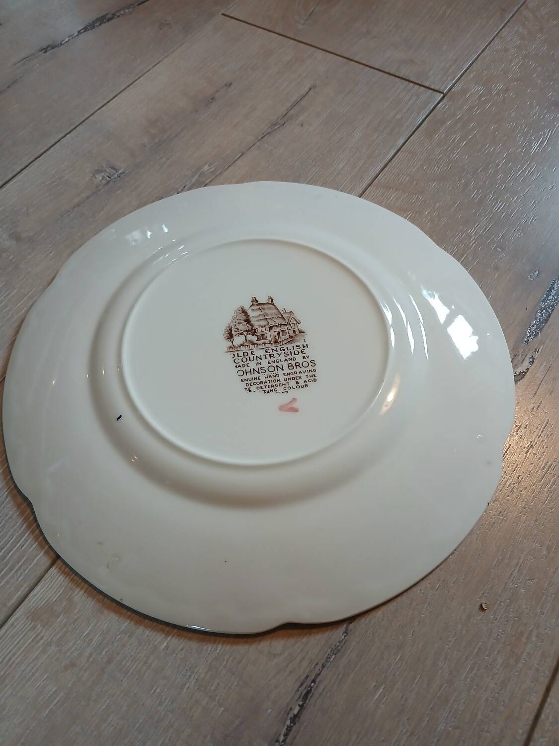 Antique Johnson Bros Dinner Plate