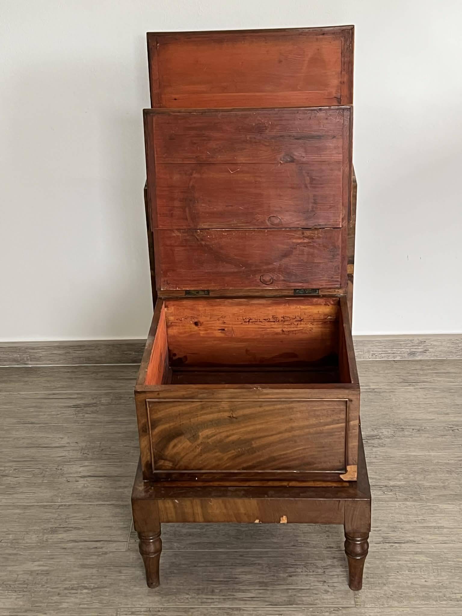 Pair of antique bedside tables – Napoleon III style