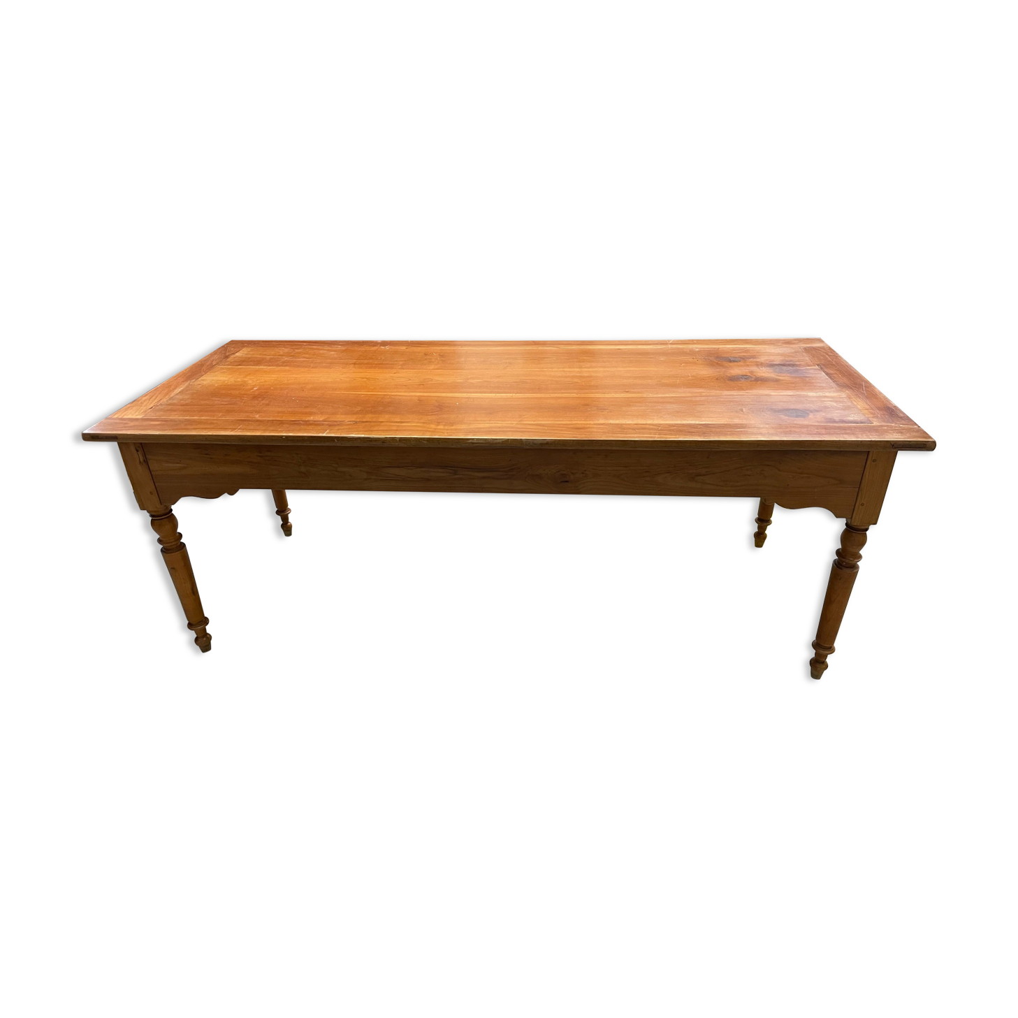 Large wooden table