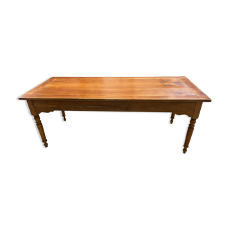 Large wooden table