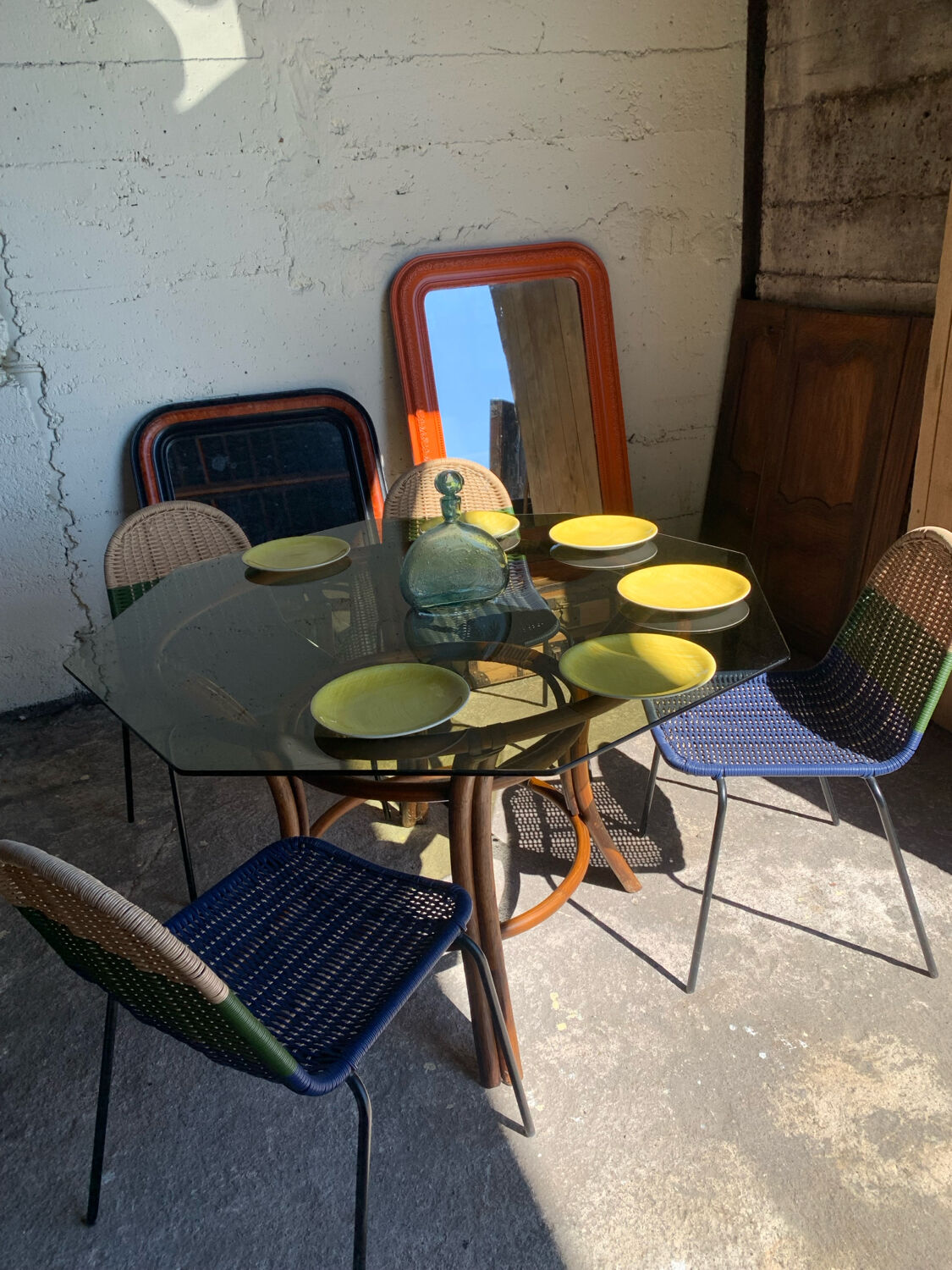 Set de 6 assiettes plates Salins