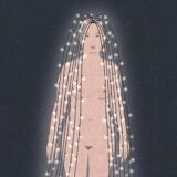 The Garland Woman, 13x18 cm, signed limited edition