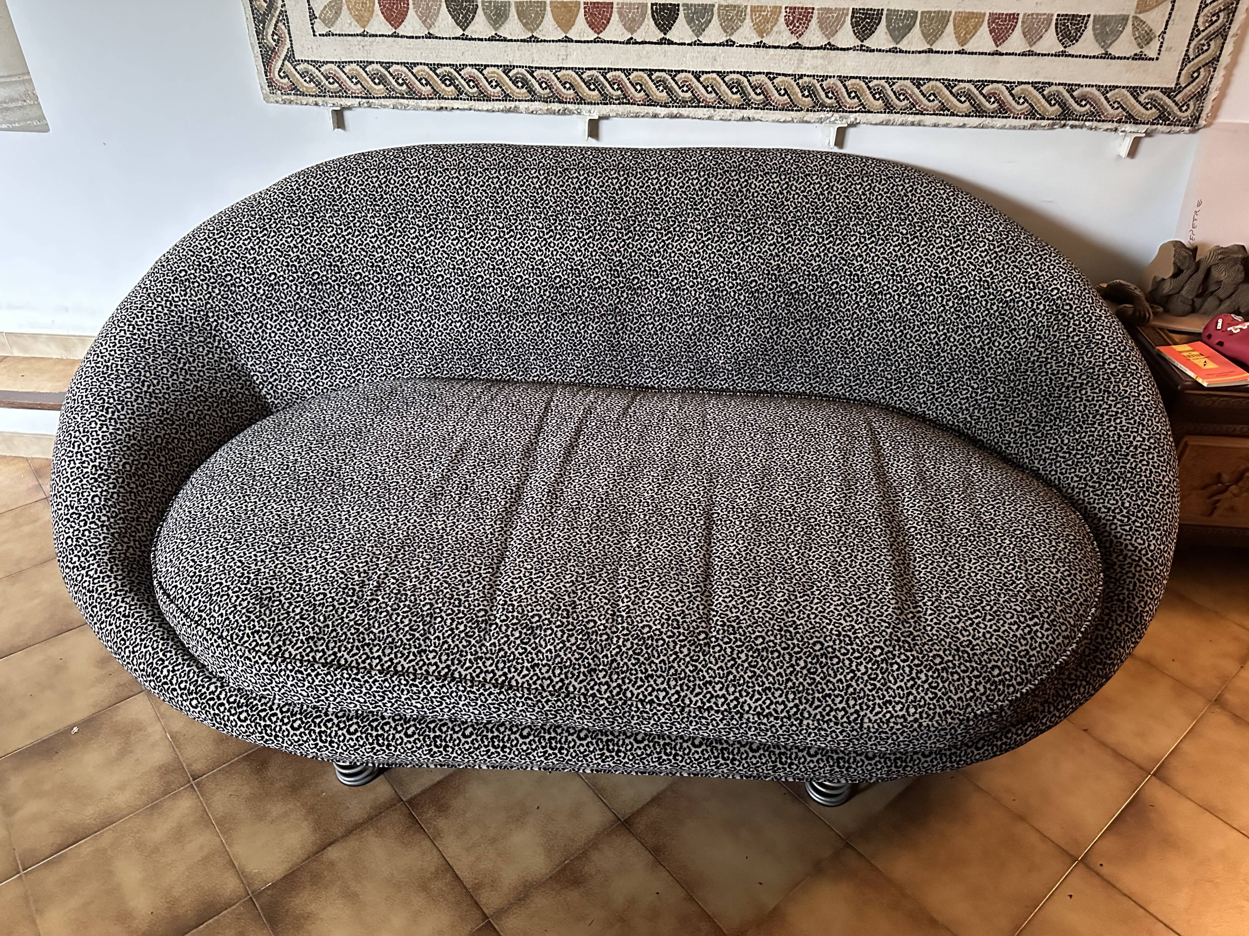 Canapé Crozatier motif Léopard RETZ
