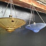Art Deco glass suspensions
