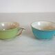Set of 6 Saint Amand coffee cups, Trianon model, 1950s