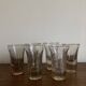 Set de 6 gobelets Biot rose des sables 1960 signés