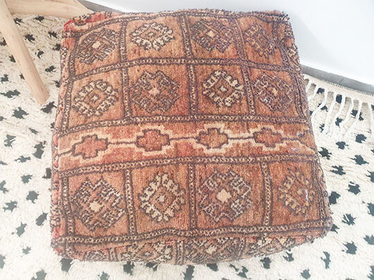Moroccan pouf 60x60x20cm