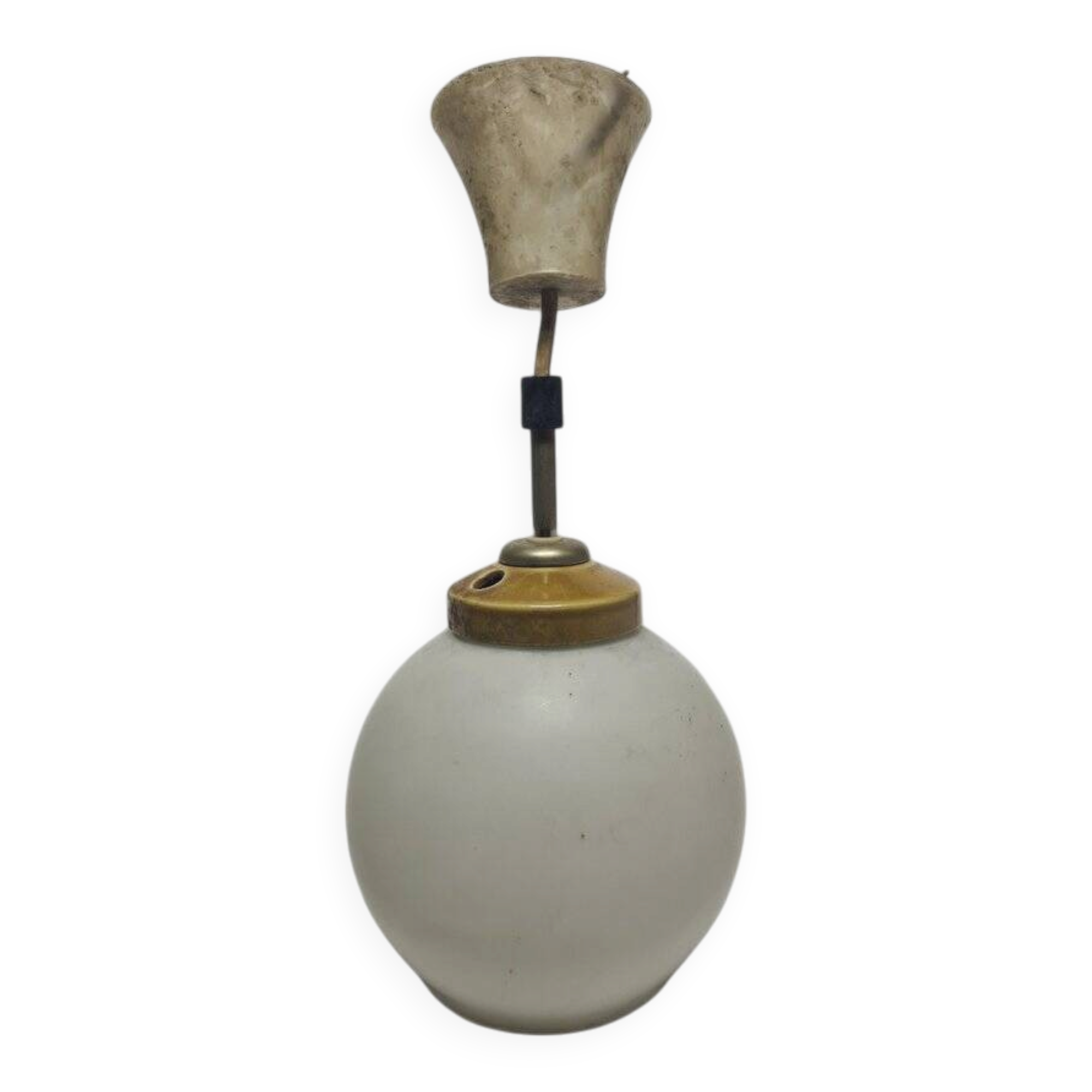 Postmodern Communist pendant lamp, Poland, 1970s