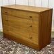 Commode anglaise des années 70 en acajou