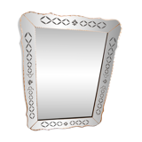 Mirror pop years 60/70, antique, art deco 70x100cm