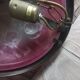 Suspension pink glass paste