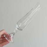 Fine glass soliflore vase