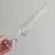 Fine glass soliflore vase