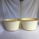 Pair of French 70s lamps Philippe Barbier style