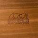Scandinavian mid century teak desk with extension by Austvoll Møbelfabrikk,