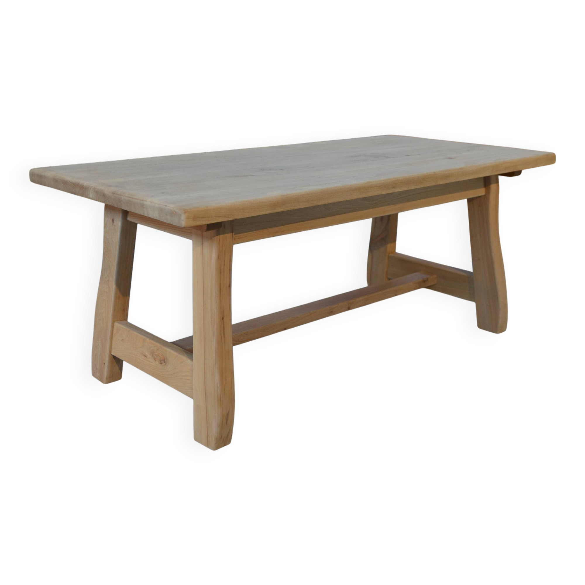 1960's elm dining room table