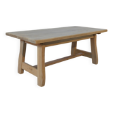 Table de la salle à manger en orme 1960's