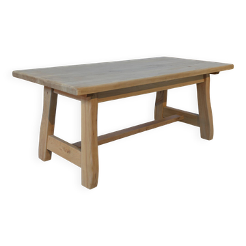 Table de la salle à manger en orme 1960's