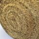 XXL woven straw basket