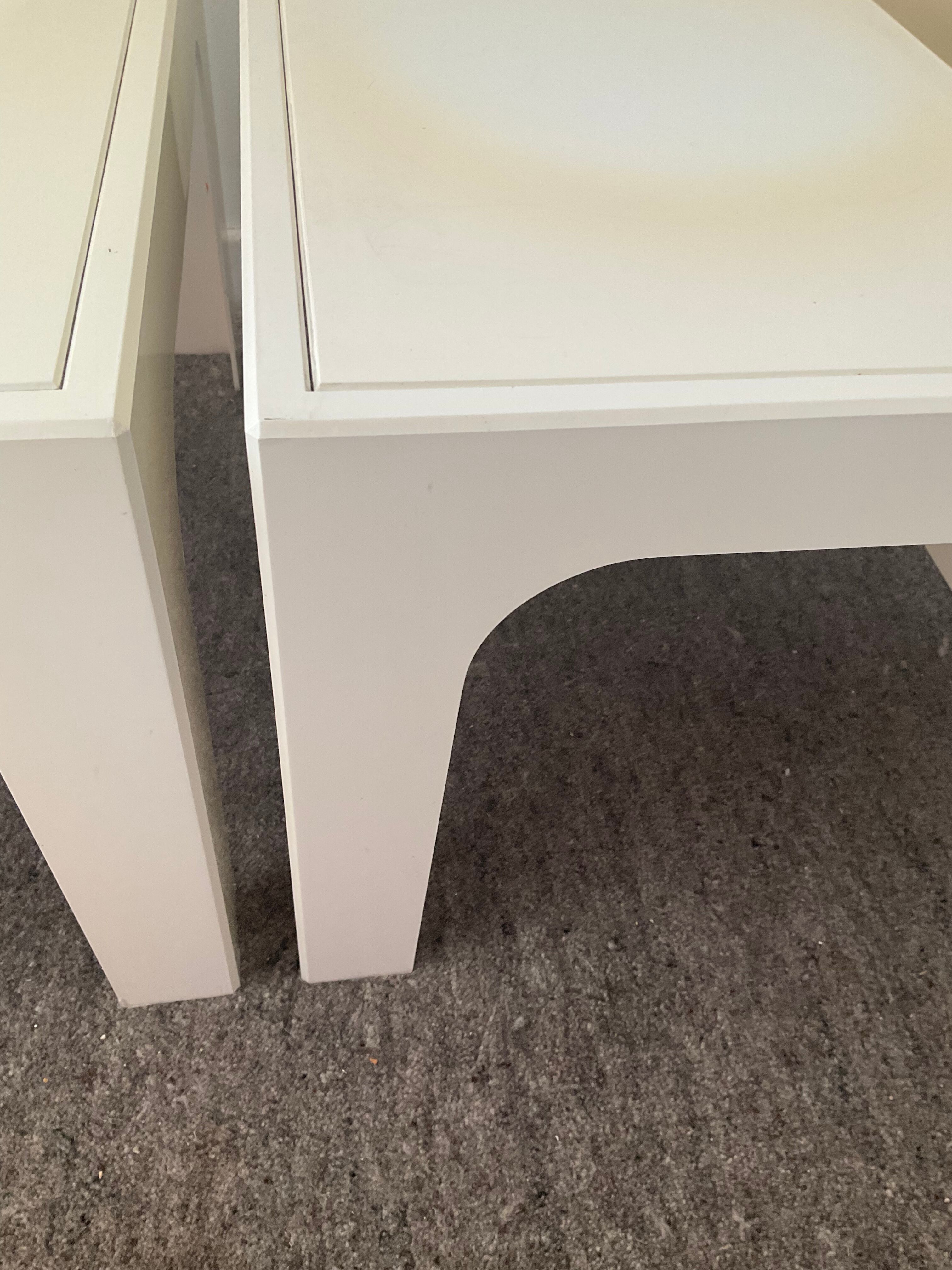 Pair of side tables from the 70s