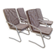 Vintage metal garden chairs