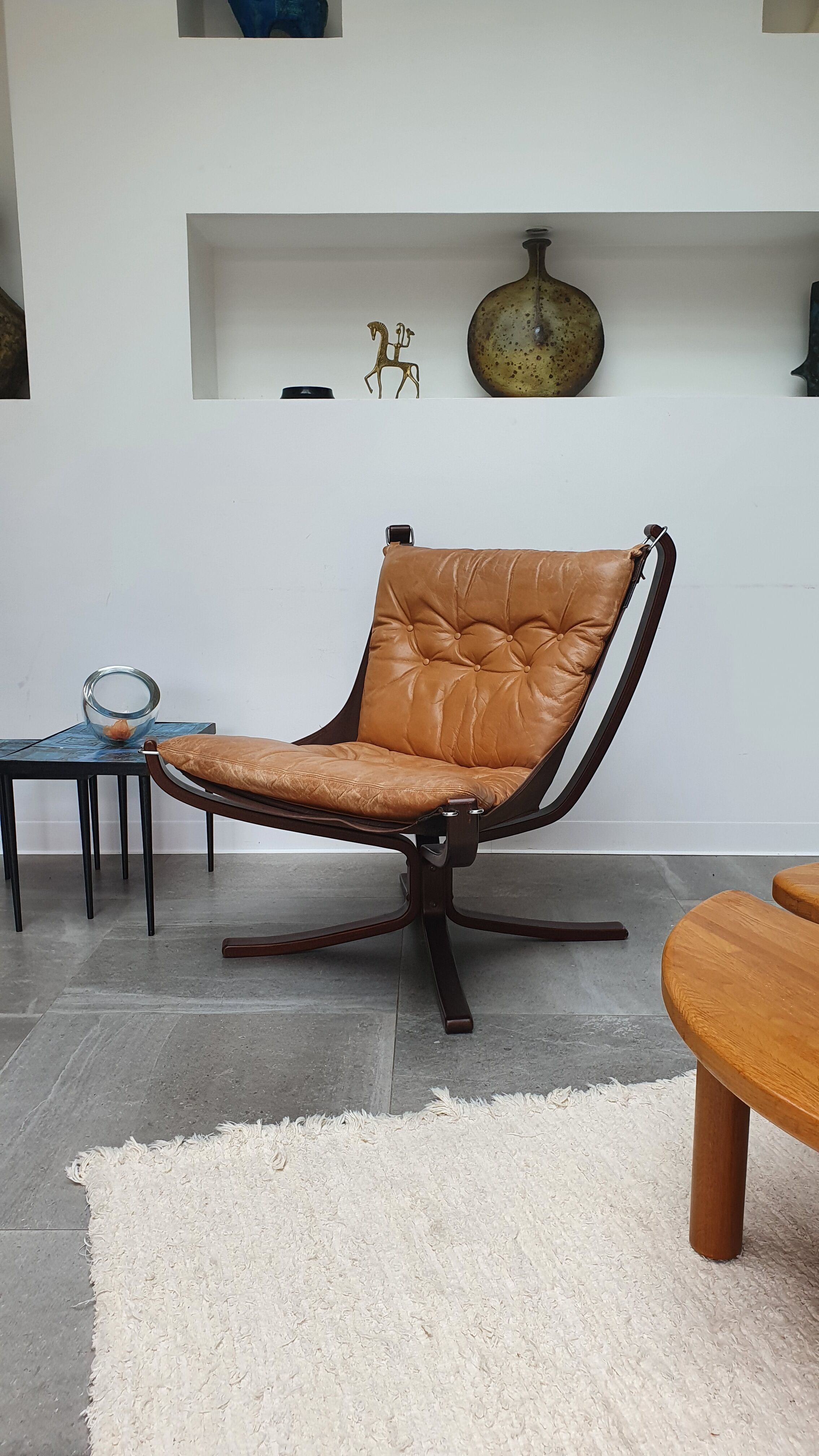 Falcon Scandinavian armchair by Sigurd Resell ed Vatne Mobler