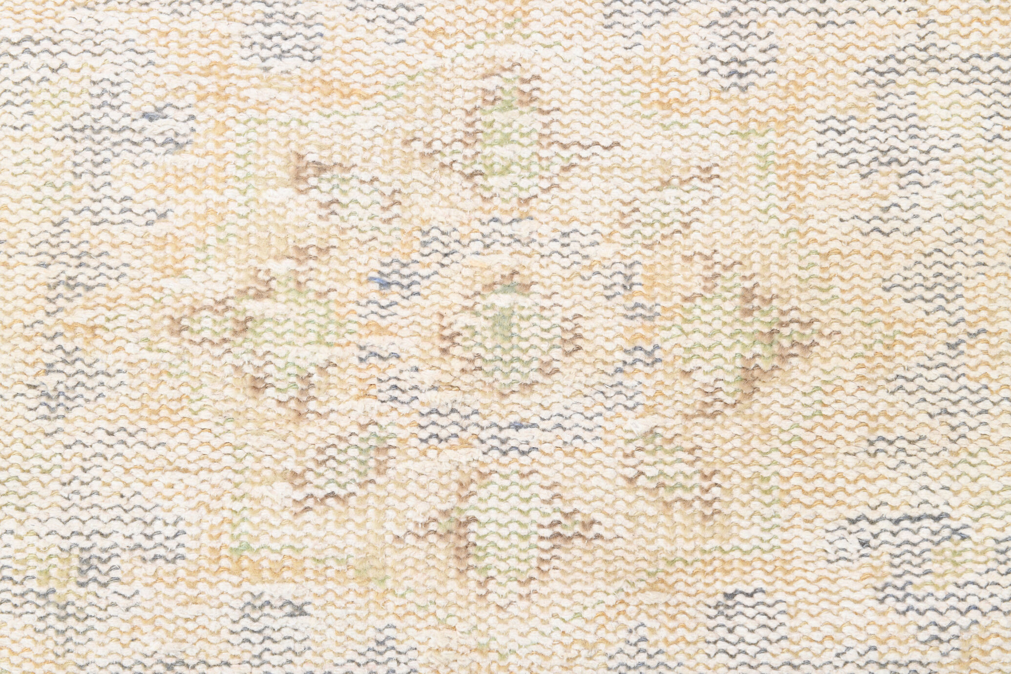 Antique oushak runner rug