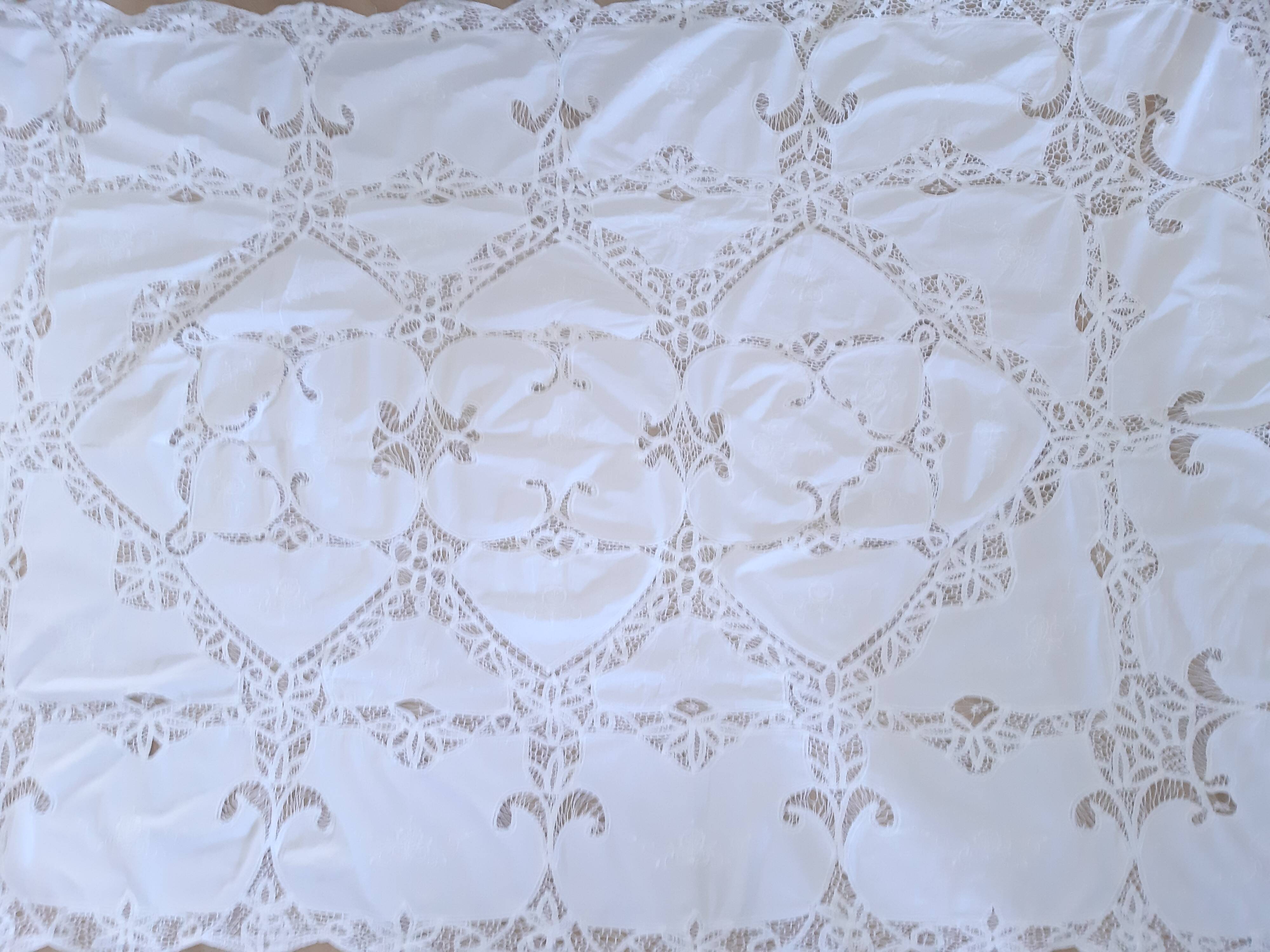 Nappe ancienne de cérémonie 230 x 150