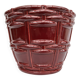 Ceramic cache-pot Saint-Clément • B. Letalle • Circa 1950 • 21x26