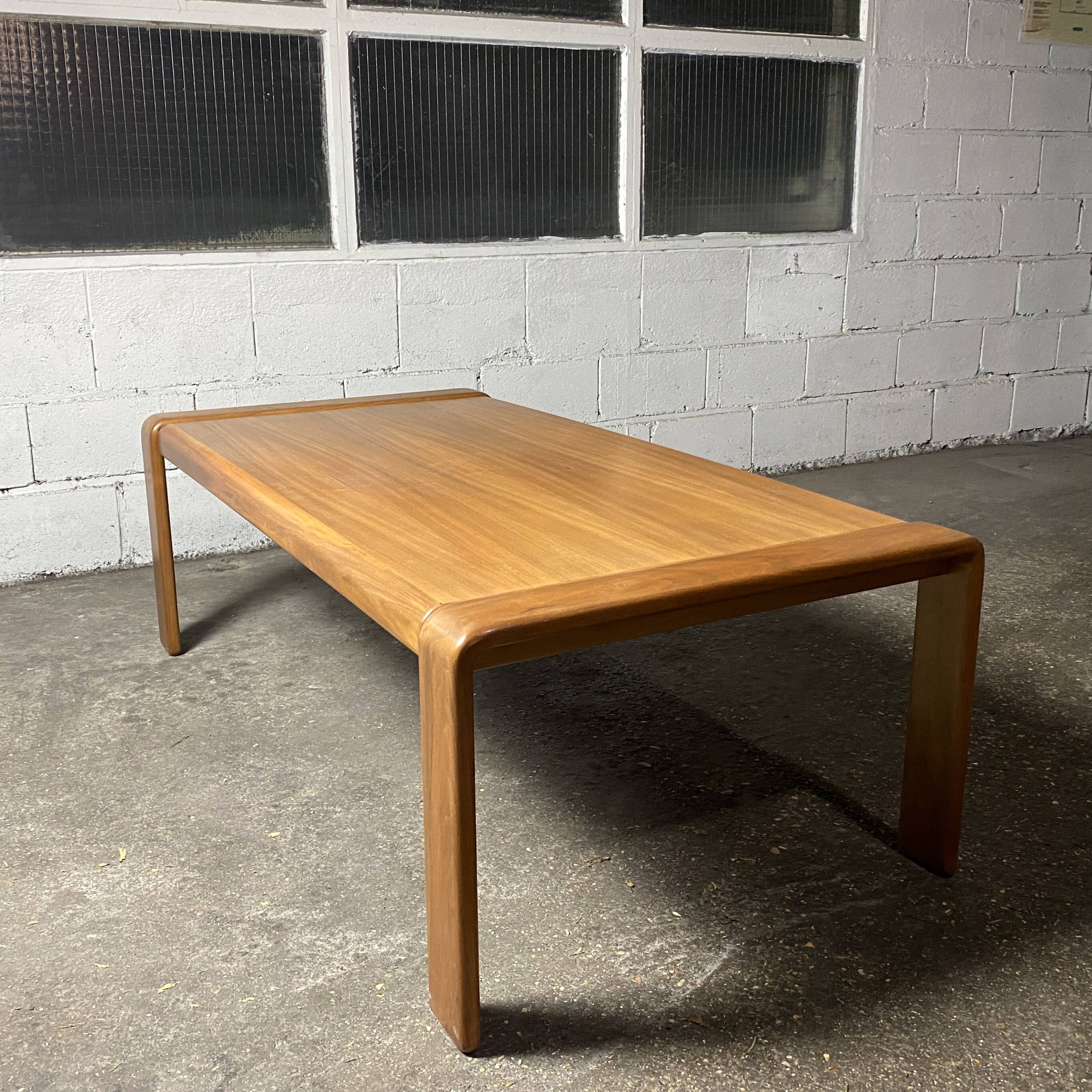 Vintage Scandinavian teak coffee table, 1960