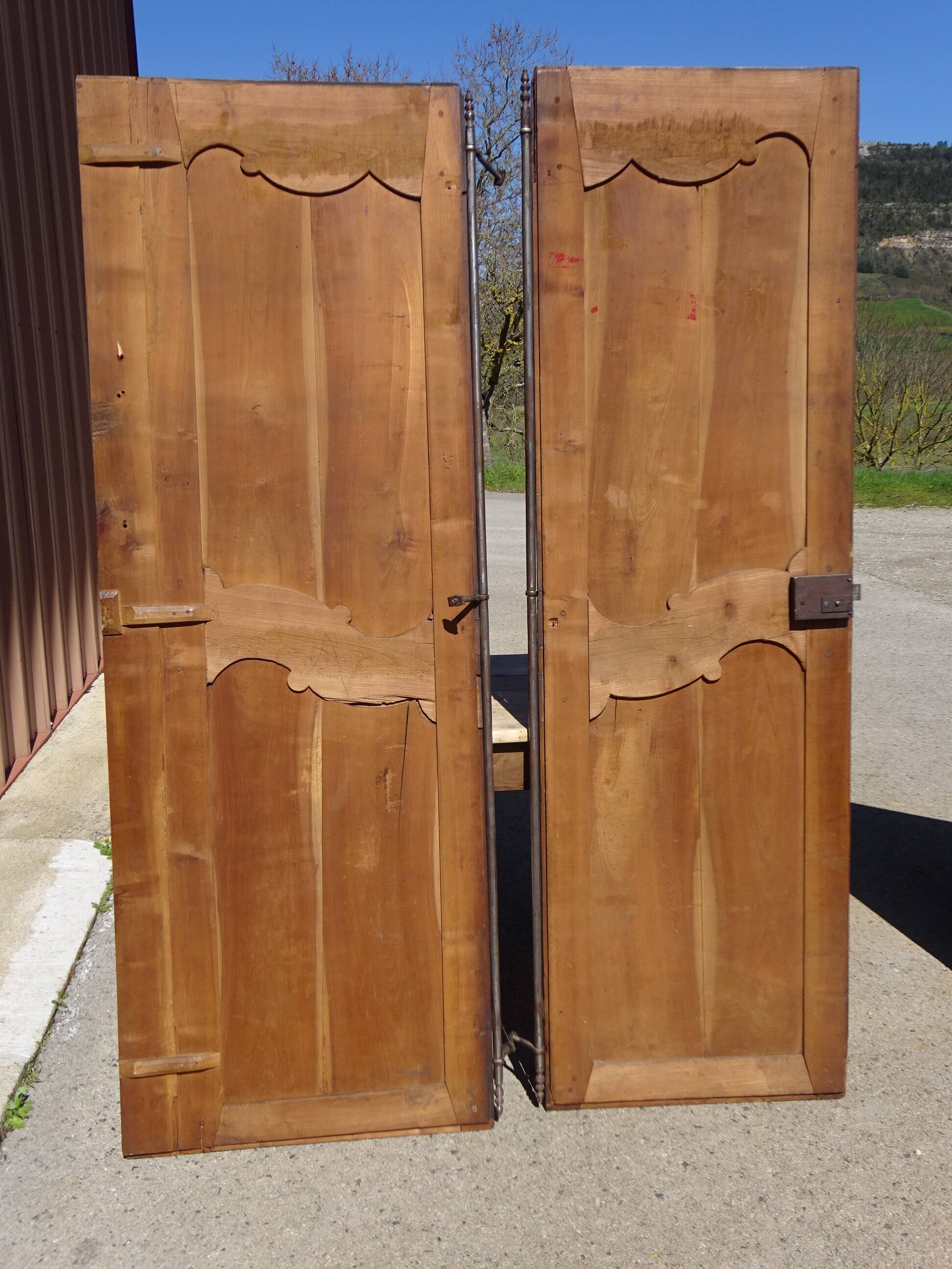old cupboard doors, 19th century