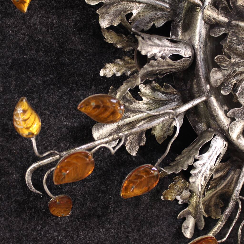 Florentine ceiling light from the 1970s, Banci Firenze
