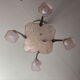 Art Deco chandelier signed Degué