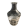 Black vichy pattern bistro water decanter