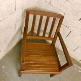 Reconstruction period armchair, René Gabriel style, 1950s
