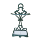Cast iron umbrella holder