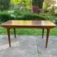 Rosewood table 60s with extensions of LB manufacturer