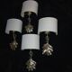 4 CIANI exclusive Italian design lamps, large and timeless wall lights