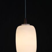 1970s uluv glass pendant, czechoslovakia